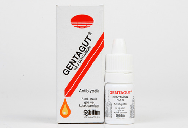 GENTAGUT % 0,3 GOZ VE KULAK DAMLASI, COZELTI (5 ML)
